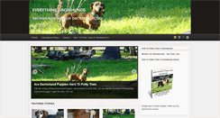 Desktop Screenshot of dachshundluke.com